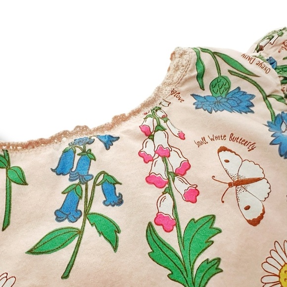 Mini Boden | Wallflower Ruffle Blouse (2-3 yrs)🌷🪻🐝 - Picture 2 of 5